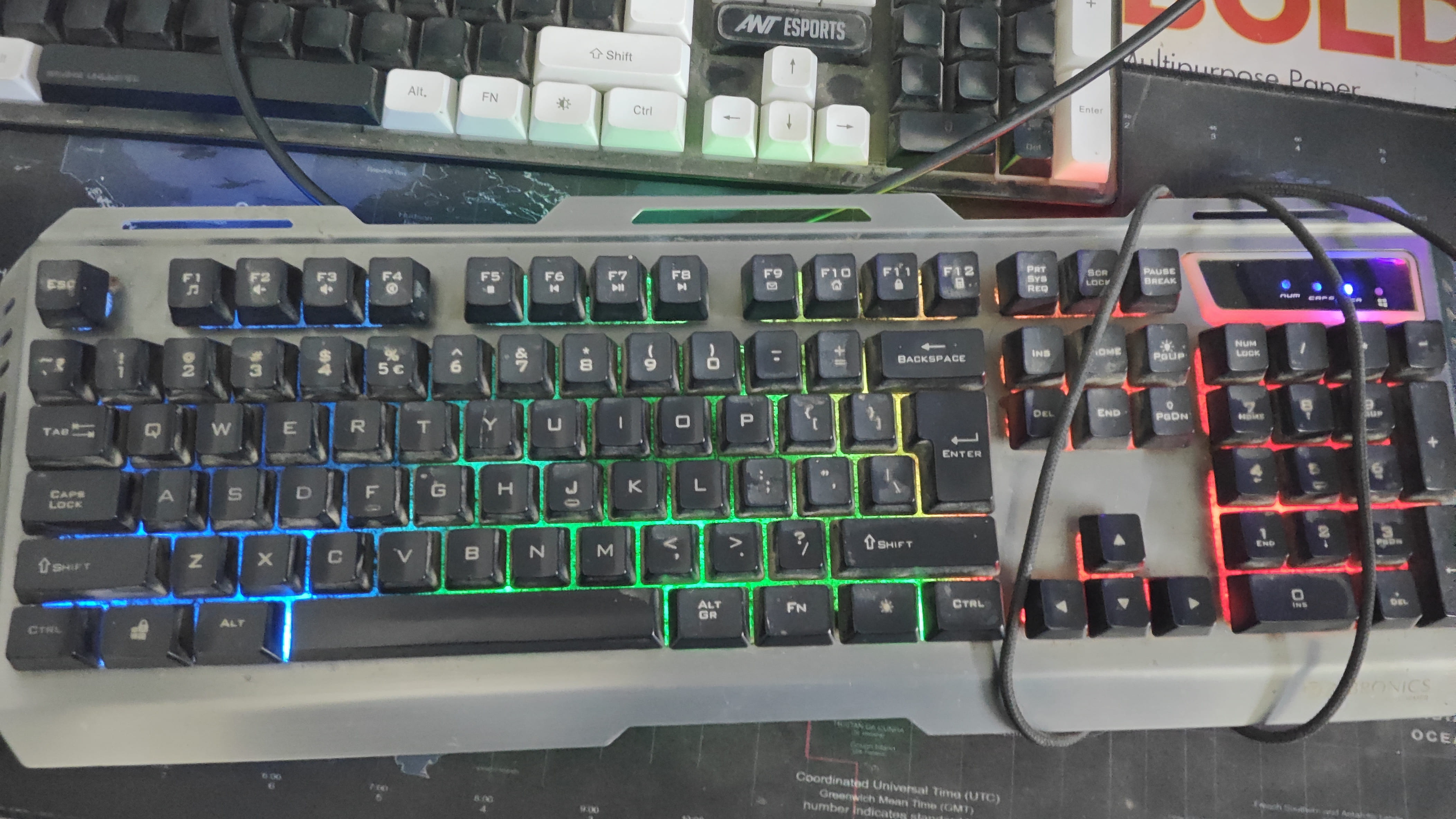 Zebronics RGB Gaming Keyboard 2 Years Old
